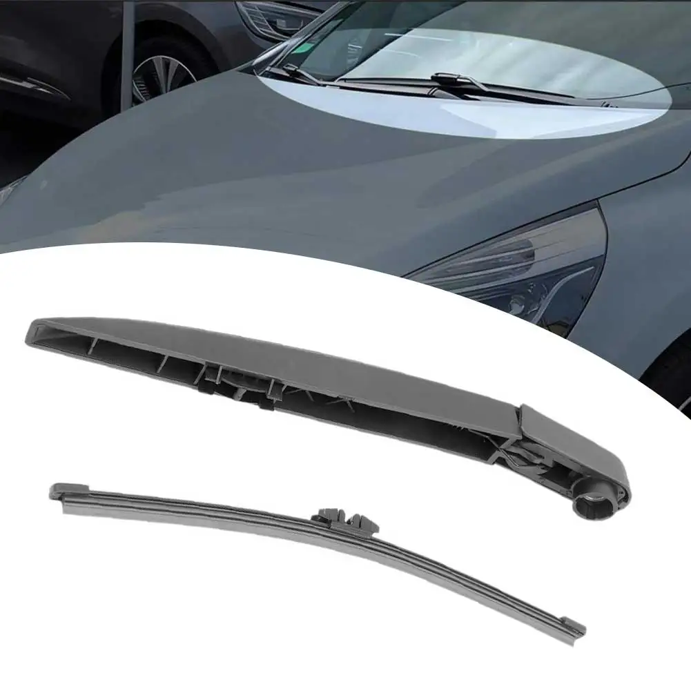 

Car Rear Windshield Wipers And Arms For Blades For Clio 4 2012-2020 287816193R 287909786R Replacement Windscreen Wipers Parts