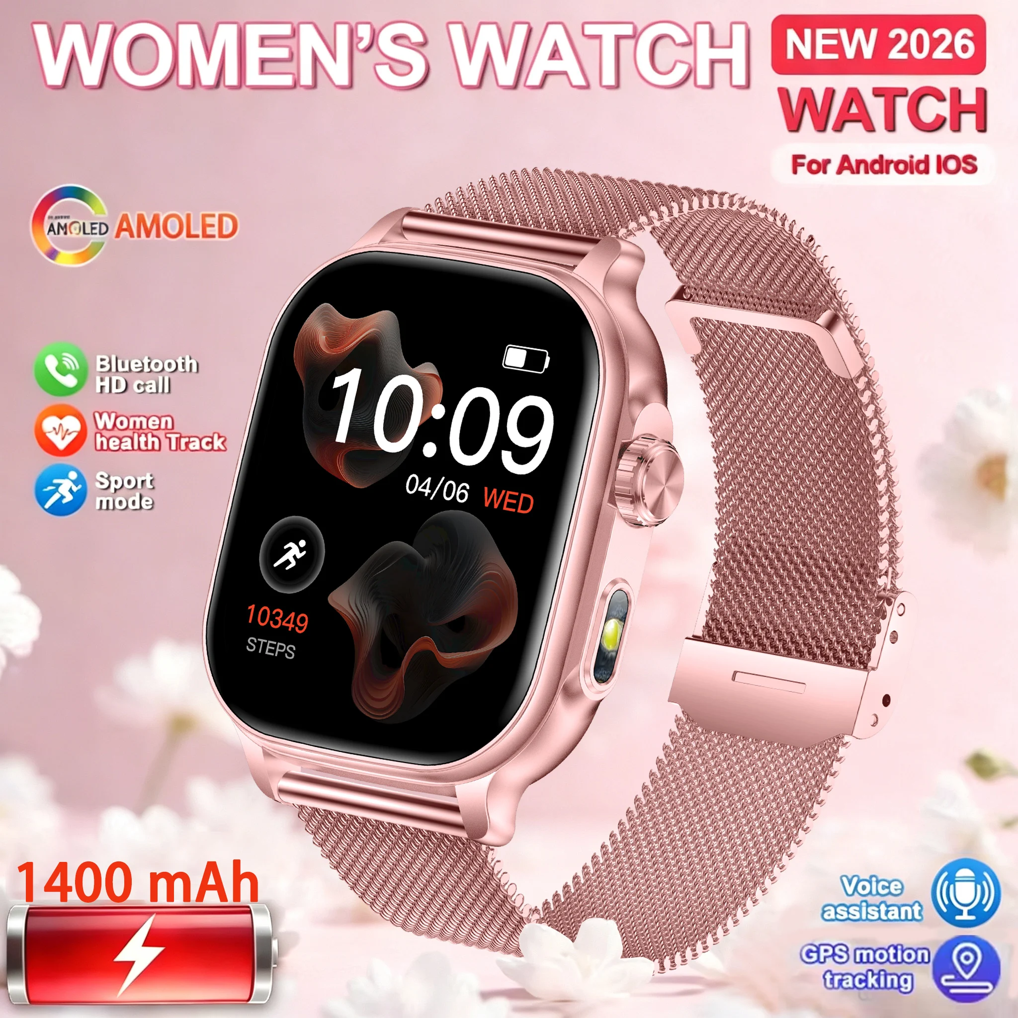 Women Fashion Week 2026 - 2026 Nieuwe Smartwatch Vrouwen Sport Fitness