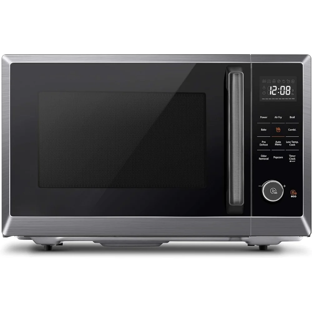 Microwave Ovens, Air Fryer Combo 8-in-1, 1.0 Cu.ft 12.4" Position Memory Turntable, Desktop Microwave Ovens