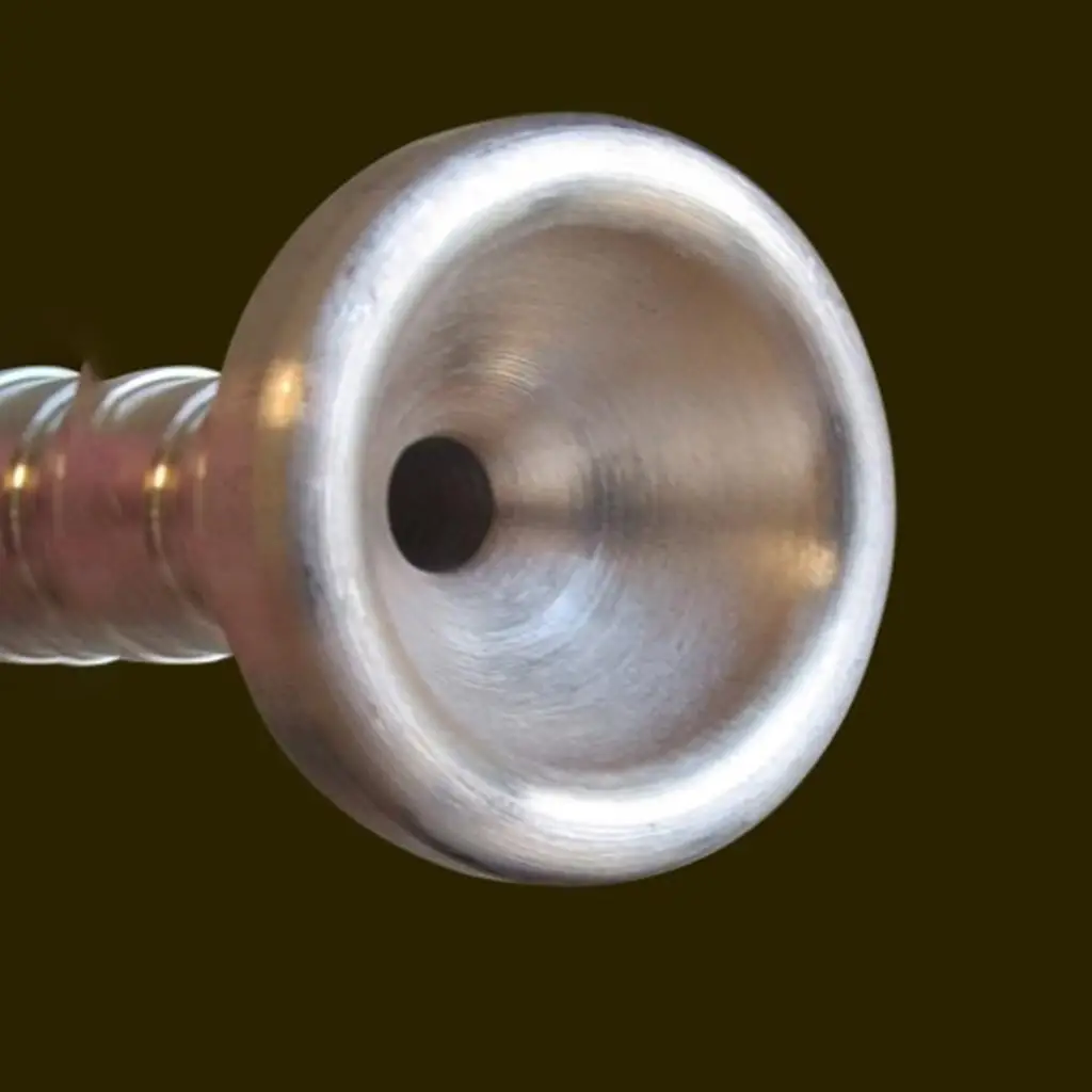 Brass Trumpet Mouth Bugle Mouthpiece Trumpet for Students Performers