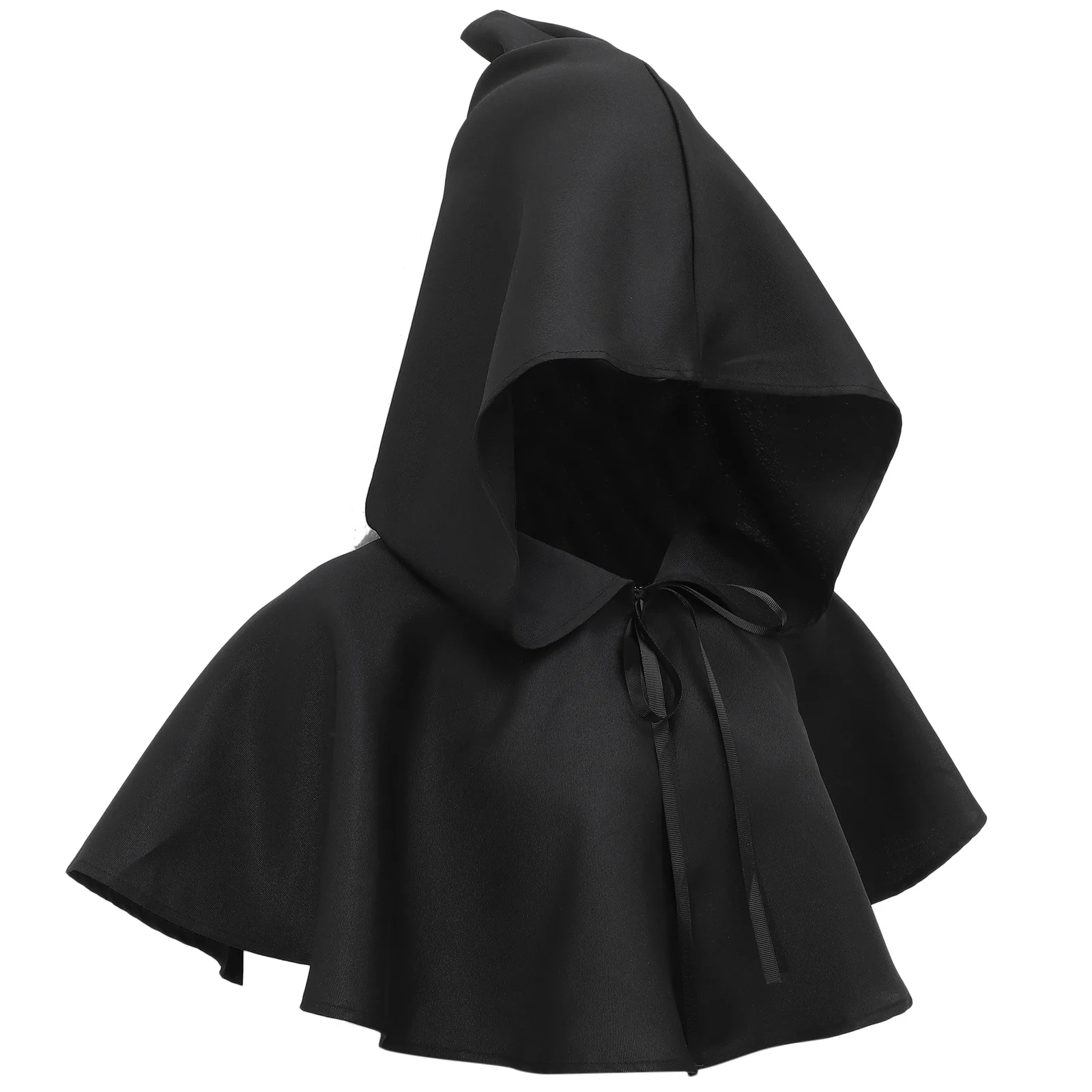 

Medieval Polyester Fiber Witch Cosplay Hat Halloween Party Prop Breathable One Size Fits Most Comfortable Reusable