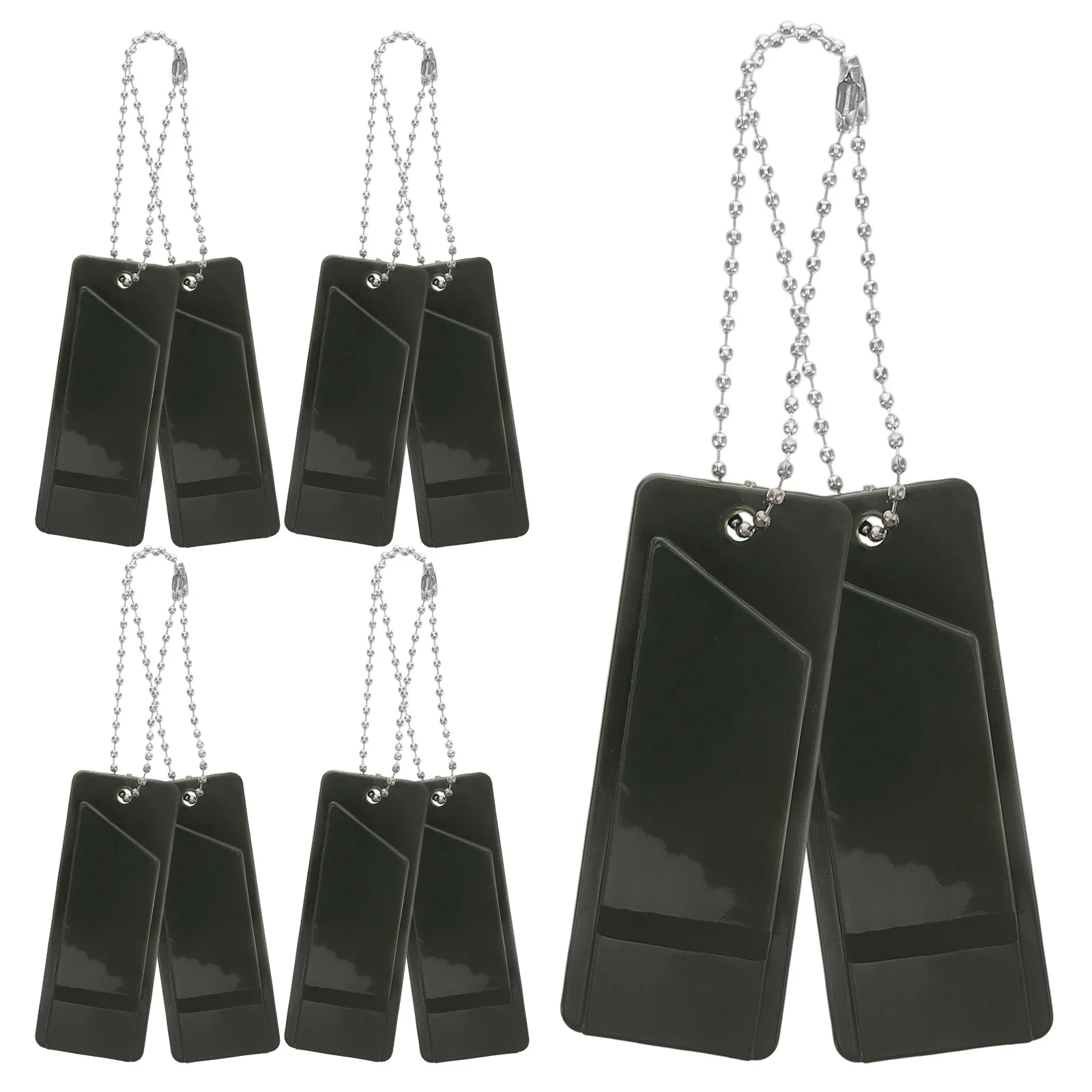 10 قطعة صفارة إنقاذ عالية التردد في الهواء الطلق الإنقاذ في حالات الطوارئ السلامة بصوت عال التخييم التنزه القوارب إشارة صفارات