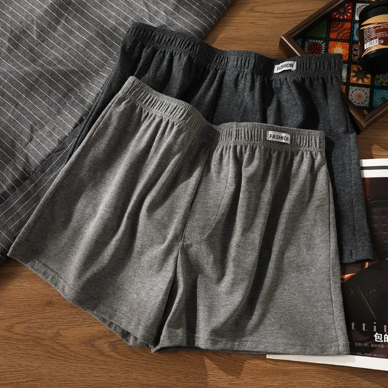 American-Style Men's Aro Pants: Loose-Fitting, Comfortable Men's Underwear, Cotton Boxer Briefs, Men's Plus-Size Boxer Briefs