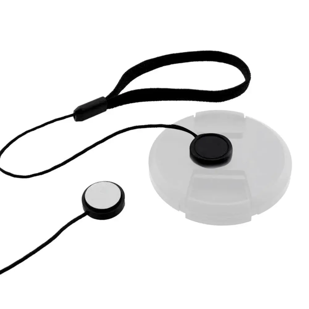 Concept Lens Cap Keeper Camera Lens Cap Safety Tether Anti-lost String Camera Accessories For Canon, Nikon,  Fujifilm