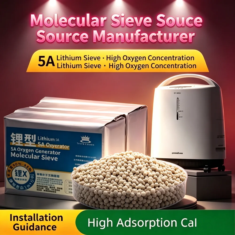 High Adsorption Zeolite Molecular Sieve 0.4-0.8mm For PSA Oxygen Concentrator Industrial Oxygen Making Raw Material