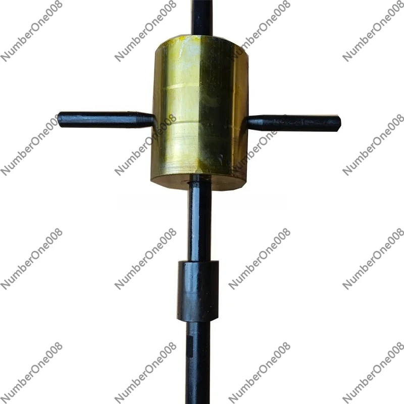 2025 Chinese 10kg Lightweight Dutch Cone Penetrometer Dynamic Penetration Testing Tool Soil Bearing Capacity Tester
