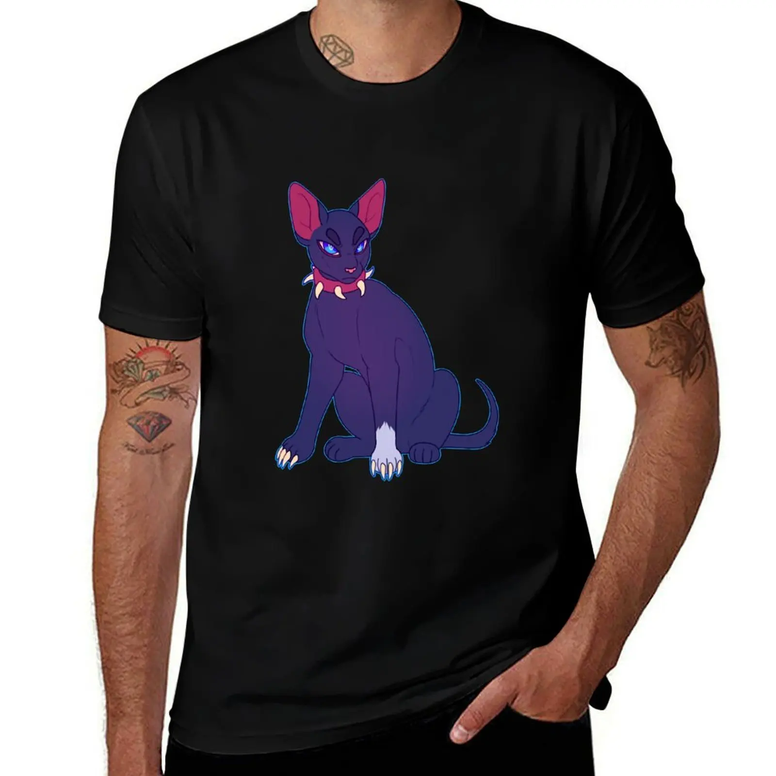 Warrior Cats: Scourge T-Shirt Trendy Casual Short Sleeve Shirt T-Shirt