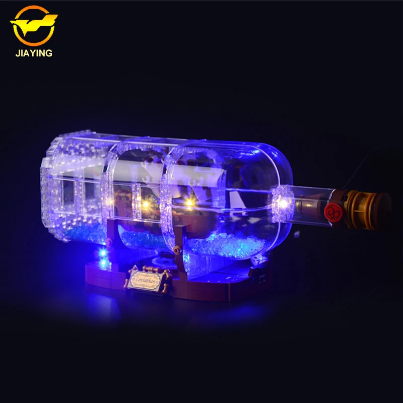 LED Kit For Lego 21313 Ship in a Bottler Building Blocks Accessories Toy Lamp(Only Lighting ,Without Blocks Model)