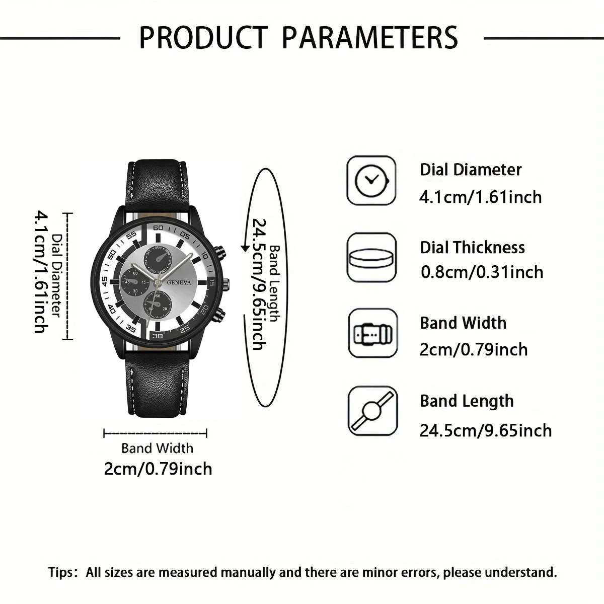 New Casual and Fashionable Quartz Watch - Suitable for Daily Wear and Fashionable Dressing