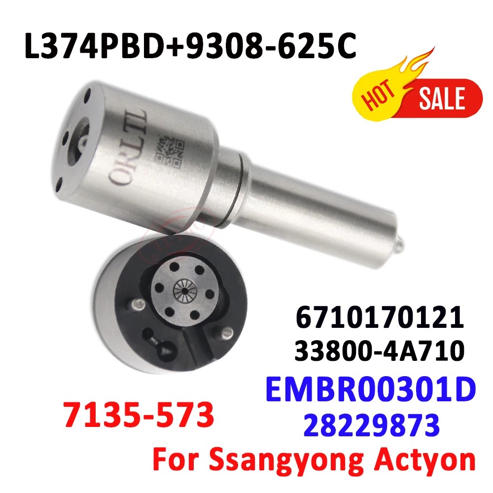 For Ssangyong Euro 5 28229873 EMBR00301D 6710170121 A6710170121 338004A710 Repair Kits 7135-573 Nozzle H374 G374 Valve 9308-625C