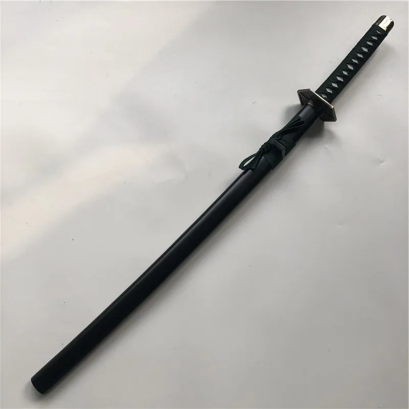 Anime  Aizen Sousuke Sword Kyoukasuigetsu Wooden Sword Zanpakutou Weapon Props for Cosplay Sword  1:1 Ninja Knife 100cm