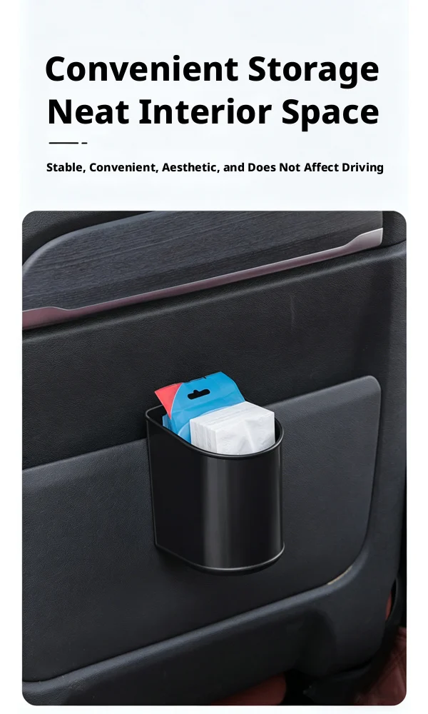 SEAMETAL Auto-Türbecherhalter Aufbewahrungsbox mit Rückenclip-Design Universeller Getränkehalter Organizer Wasserdichte Auto-Rücksitz-Getränkebox – Detail 5