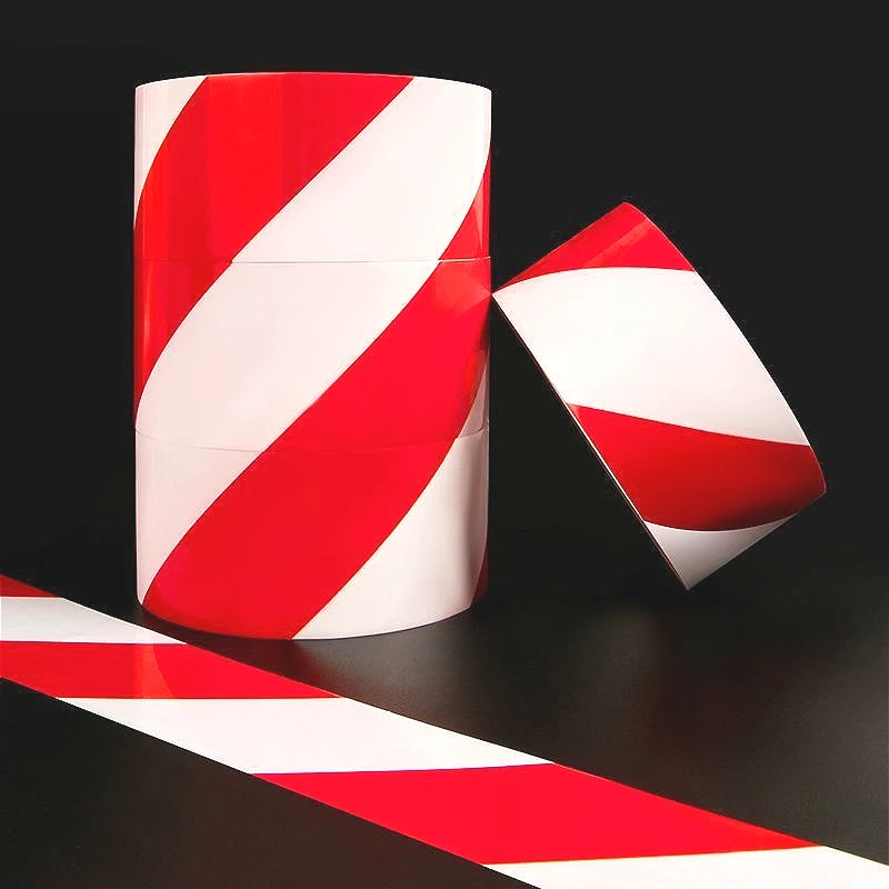 Reflecterende plakband Wit-rood Gevaarwaarschuwing Reflecterende tape Reflectortape Waterdichte veiligheidssticker voor auto-vrachtwagenlichaam