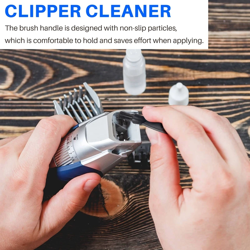 4Pieces Double-Sided Razor Trimmer Shaver Cleaning Brush Clipper Cleaner Brush Clipper Cleaning Brush For Men