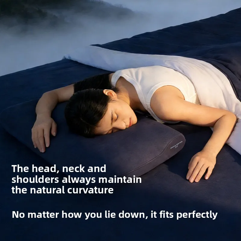 Help sleep deep sleep Pro pillow pillow core protect cervical spine 2026 new memory cotton pillow pillowcase set gift