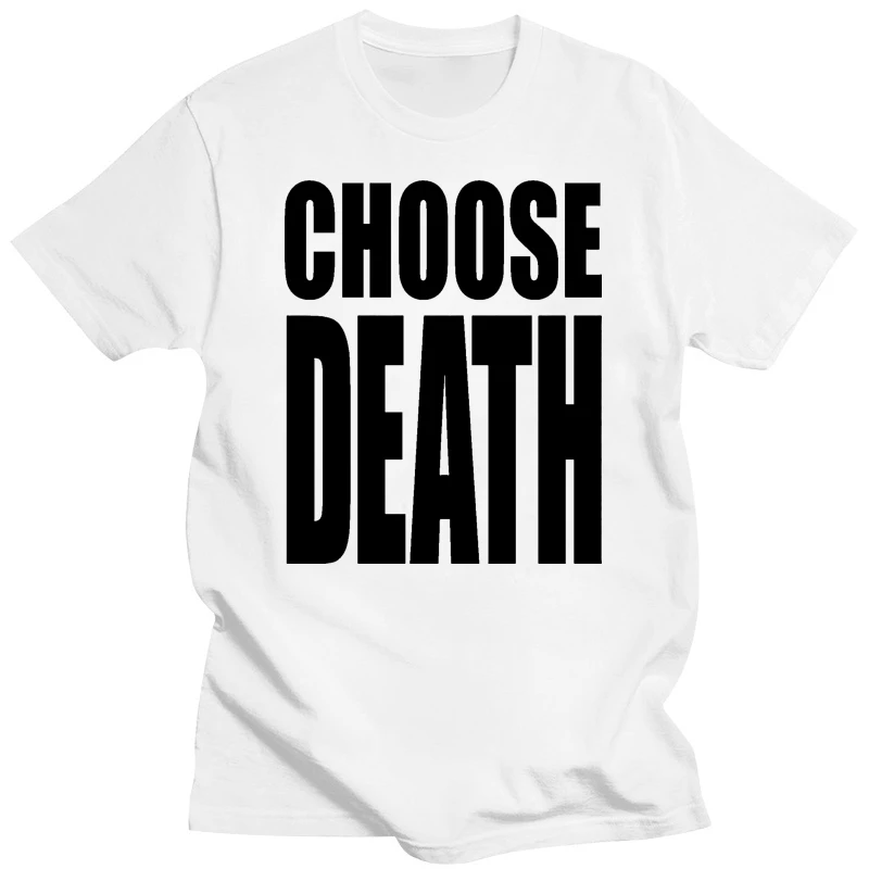 Men T Shirt Great Quality Funny Man Cotton Mens Choose Death T Shirt - 8ball Originals Tees