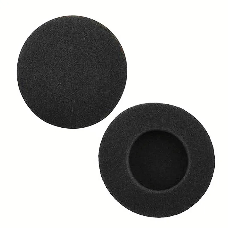 1 คู่ 7 ซม.แผ่นรองหูฟังโฟม, หูฟังเปลี่ยนฟองน้ําครอบคลุมหูฟังหมวกหูสําหรับชุดหูฟังเส้นผ่านศูนย์กลาง 6.8-7.2 ซม. Earmuffs