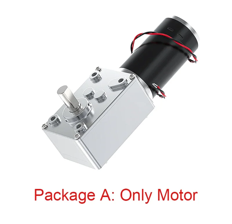Imagem -02 - Motor da Engrenagem de Redução com Grande Torque Motor Invertido sem Verme Alta Potência 584031zy dc 12v 24v 270kg 7rpm470rpm