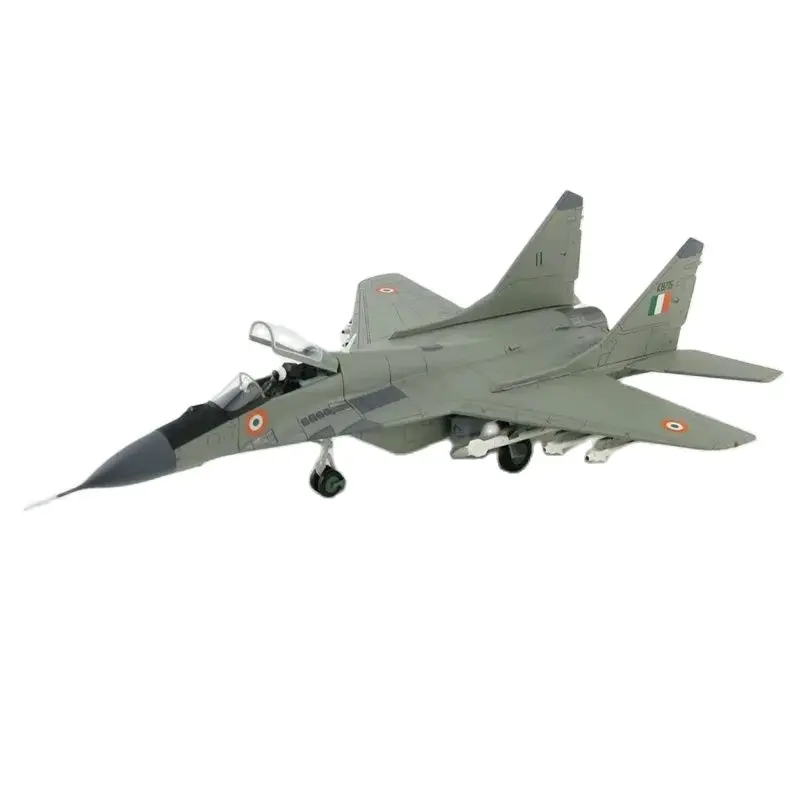 

1:72 Scale Air Force MIG-29 Warplane Alloy & Plastic Simulation Model Gift Collection Decorative Toy Diecast Display