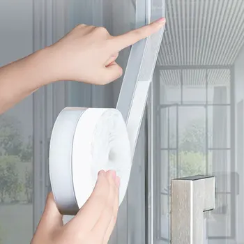 Kendinden yapışkanlı kapı ve pencere sızdırmazlık şeridi 25mm x 5m kapı alt rüzgar geçirmez macun pencere yalıtımı cam kapi ses yalıtımı