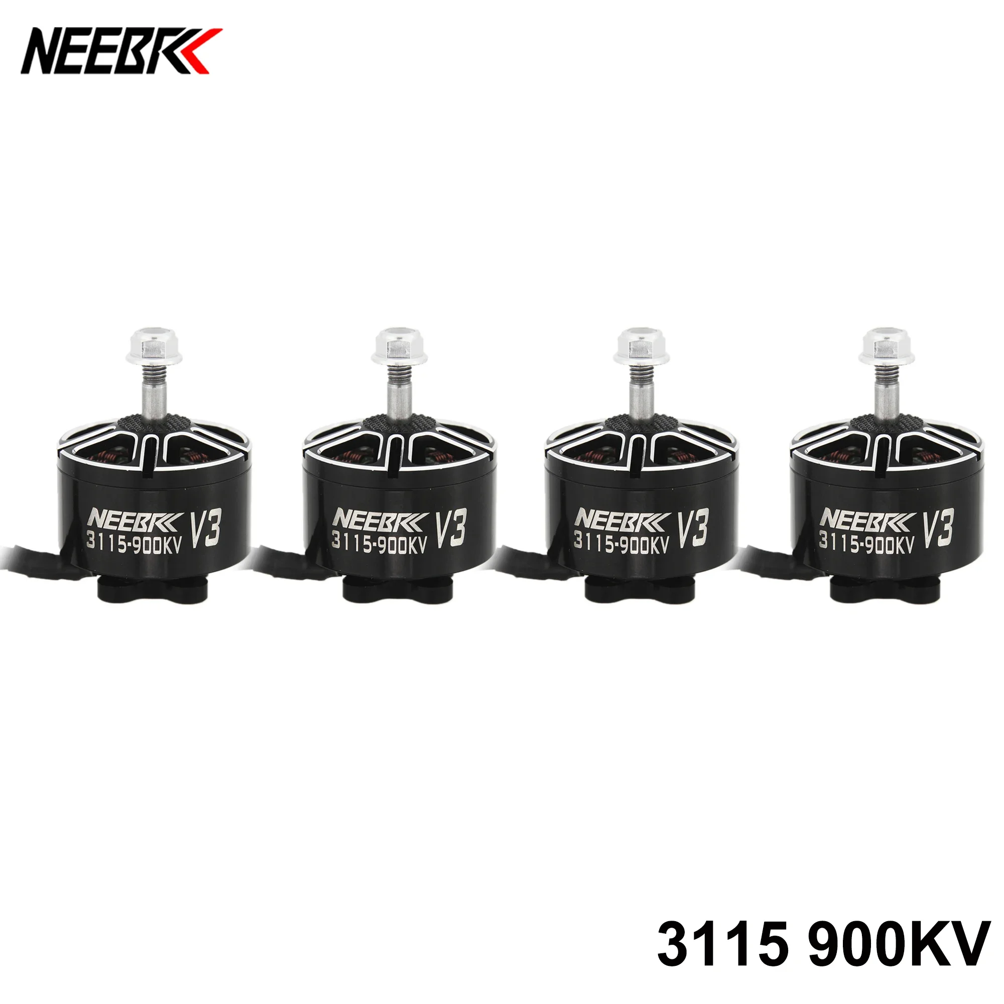 NEEBRC 4 шт. 3115 900KV 3-6S бесщеточный двигатель для RC Multirotor X-Class FPV Cinelifter Taurus X8Pro Protek60 FPV Camera Kit Готово