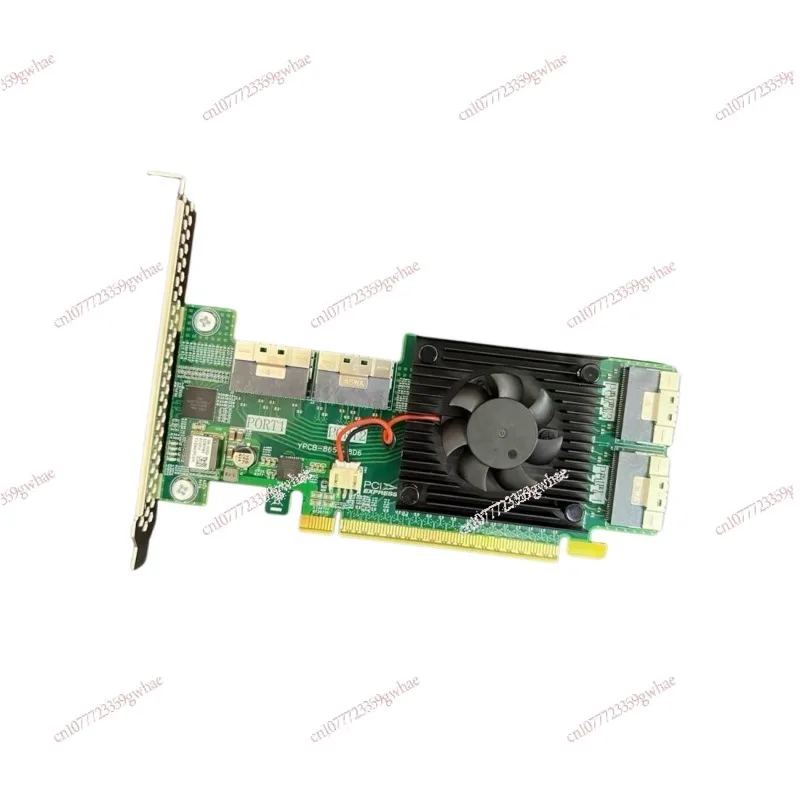 

Карта расширения PLX plx8749 4 интерфейса SFF8654 x8, поддерживает 8 жестких дисков nvme.