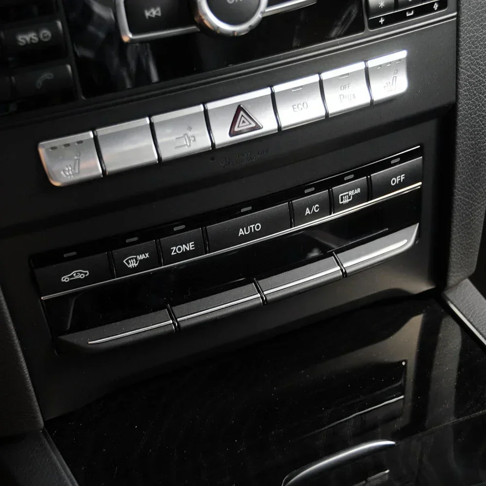 Car Air Conditioner Outlet Vent Button Cover Trim For Mercedes-Benz E Class W212 E200 260 2009 2010 2011 2012 2013 2014 2015