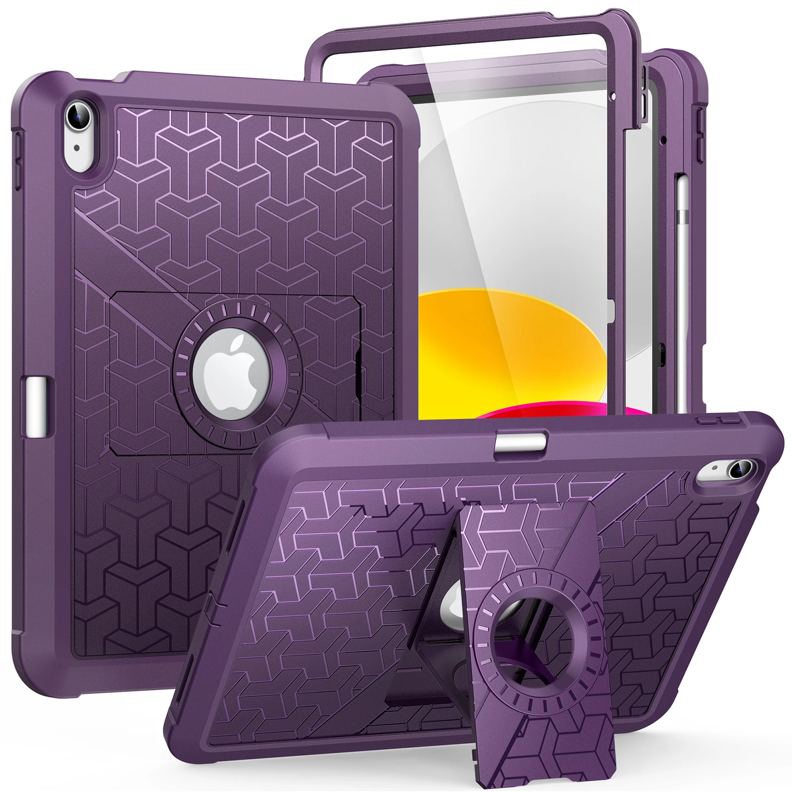 MoKo for iPad (A16) 11th/10th Generation Case 2025/2022 Heavy Duty Shockproof Dual Layer Full Body Protective Cover