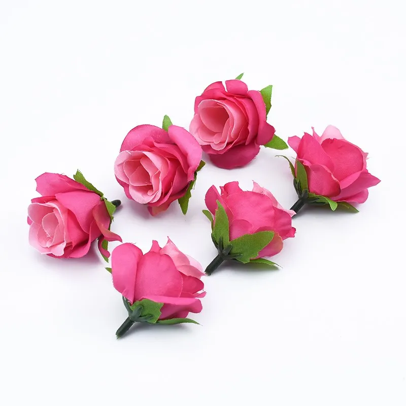 20 stücke Künstliche Pflanzen Dekorative Blumen Brosche Braut Handgelenk Diy Weihnachten Dekorationen für Haus Billig Künstliche Blumen – Detail 13