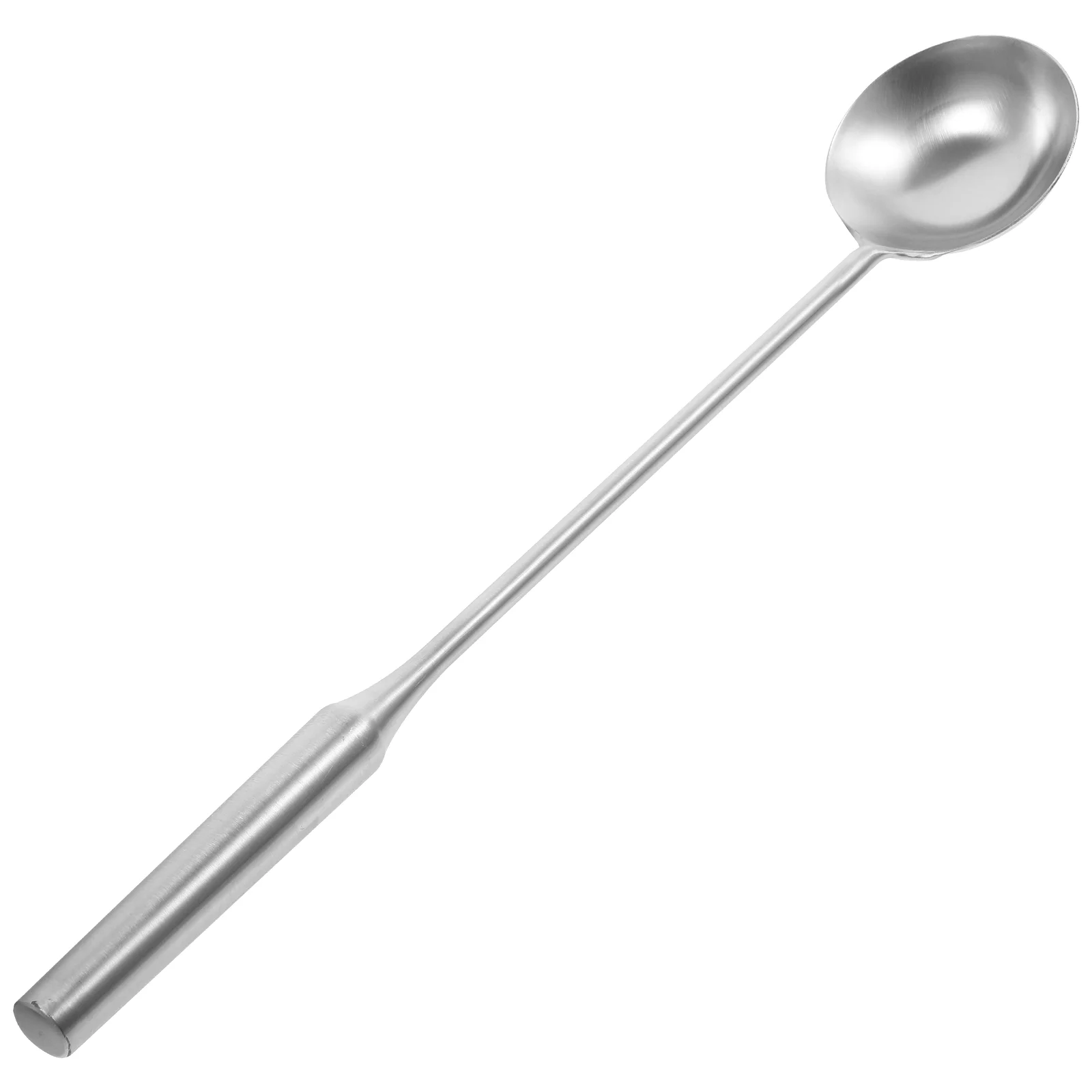 Stainless Steel Chef Soup Spoons Stainless Steel Spoon Handle Ladle for Cooking Serving Kitchen Utensil