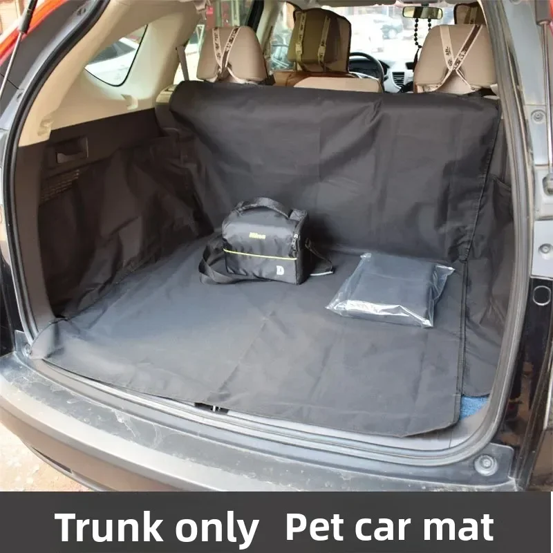 

Pet Dog Mat Waterproof Oxford Cloth Car Trunk Pet Pad Black 3D Stereo SUV Dog Out of The Car Mat Automobiles Cargo Liner