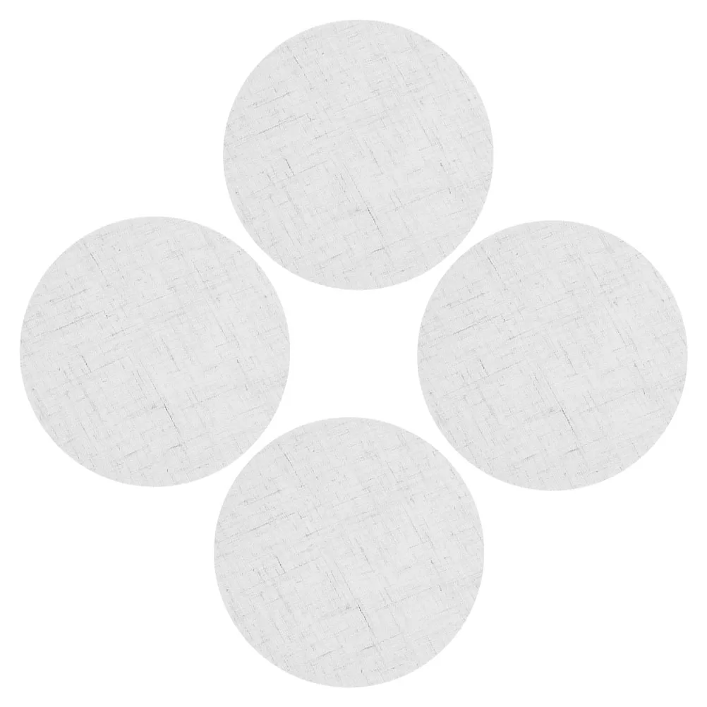 

4Pcs Fabric Lampshade Diffuser for Kids Room Dazzling Proof Gentle Light Drum Lampshade Replacement Mesh Diffuser Easy Install