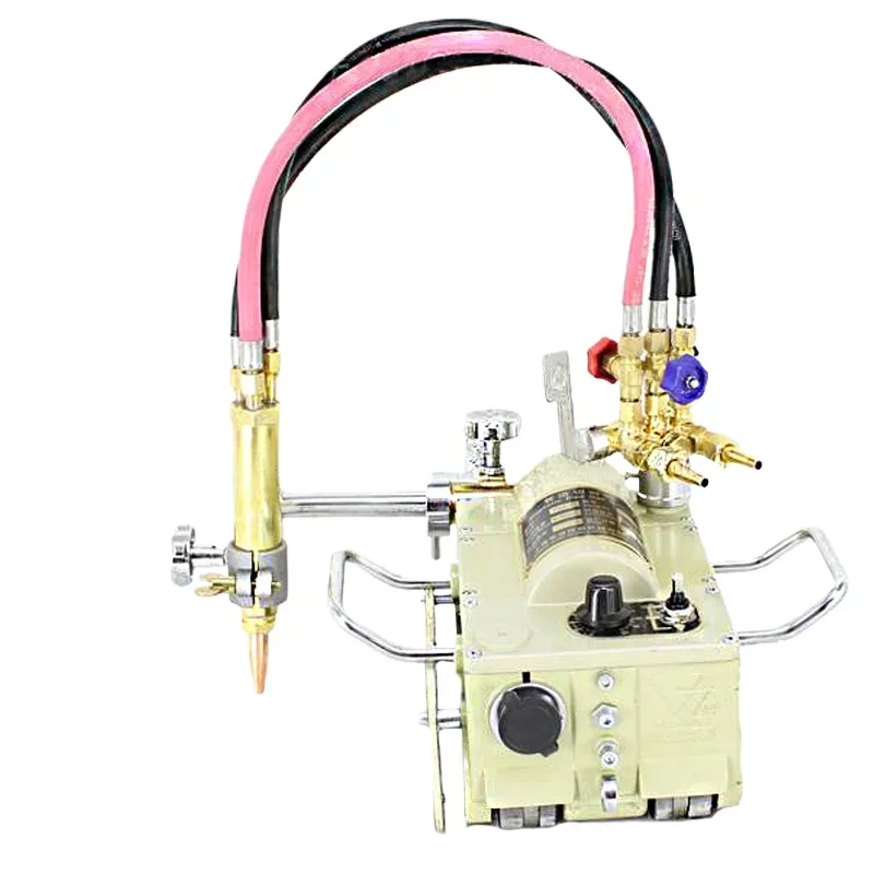 Electric Magnetic Pipe Cutting Machine Semi-Automatic Flame Cutter Pipeline Gas Groove Machine