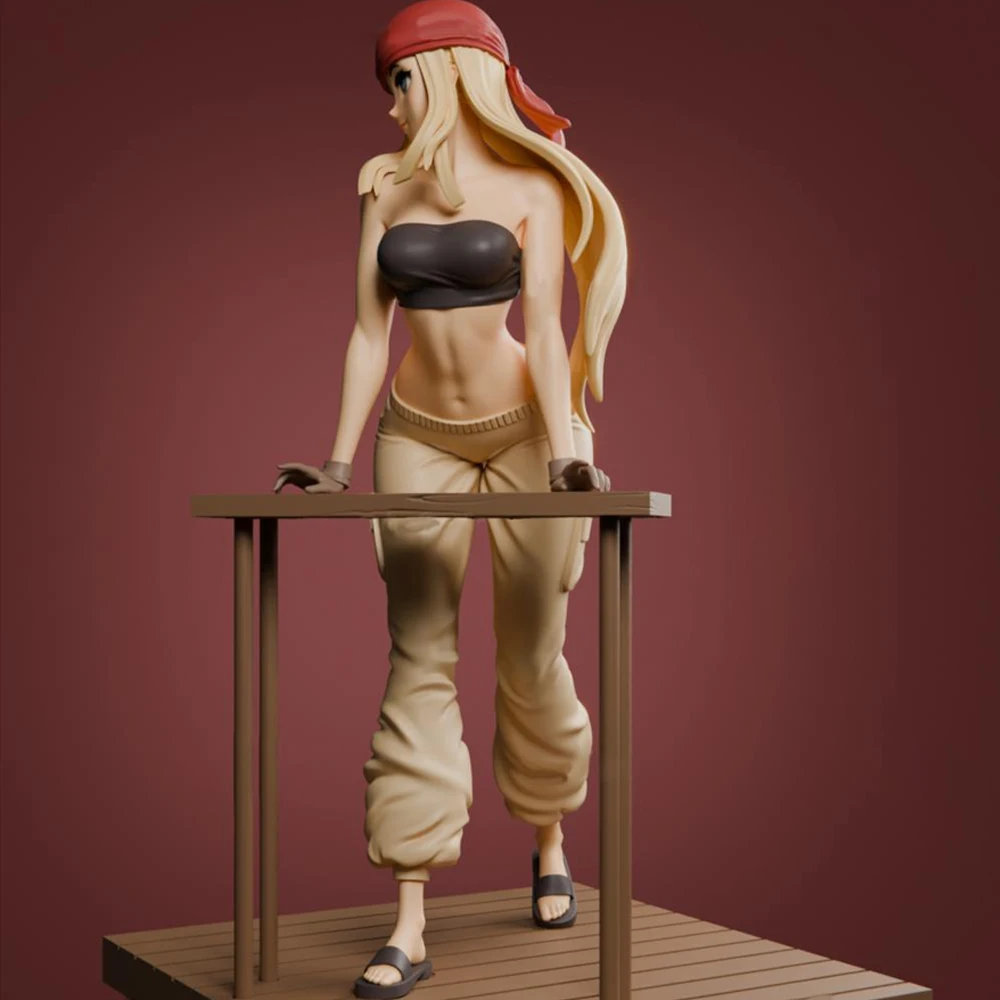 

1/24 Winry Rockbell NSFW 3d Printed Model Resin Unpainted Figure Model Kit Miniature Garage Gk Kits Unassembled Diy Toys