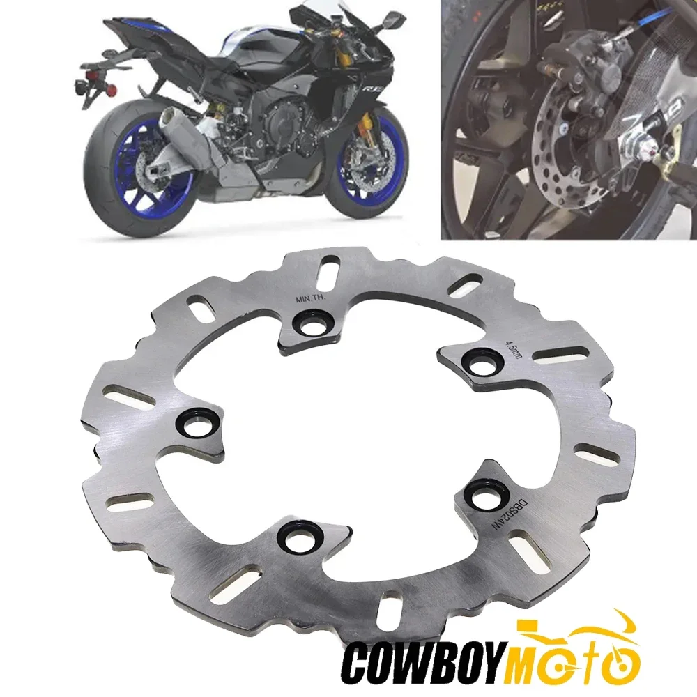 

Задний тормозной дисковый ротор мотоцикла для Yamaha YZF 600 R6 YZFR6 YZF-R6 2003-2015, YZF 1000 R1 YZFR1 2004-2010 2011 2012 2013