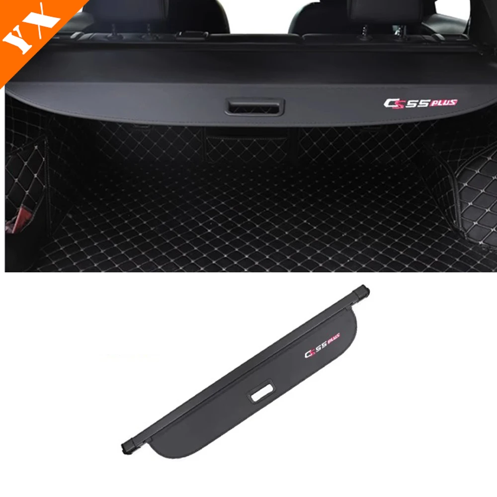 

For cs55 plus accessories cs55plus 2025 2024 Car Rear Trunk Storage Panel Scalable Curtain Organize Storage Panel