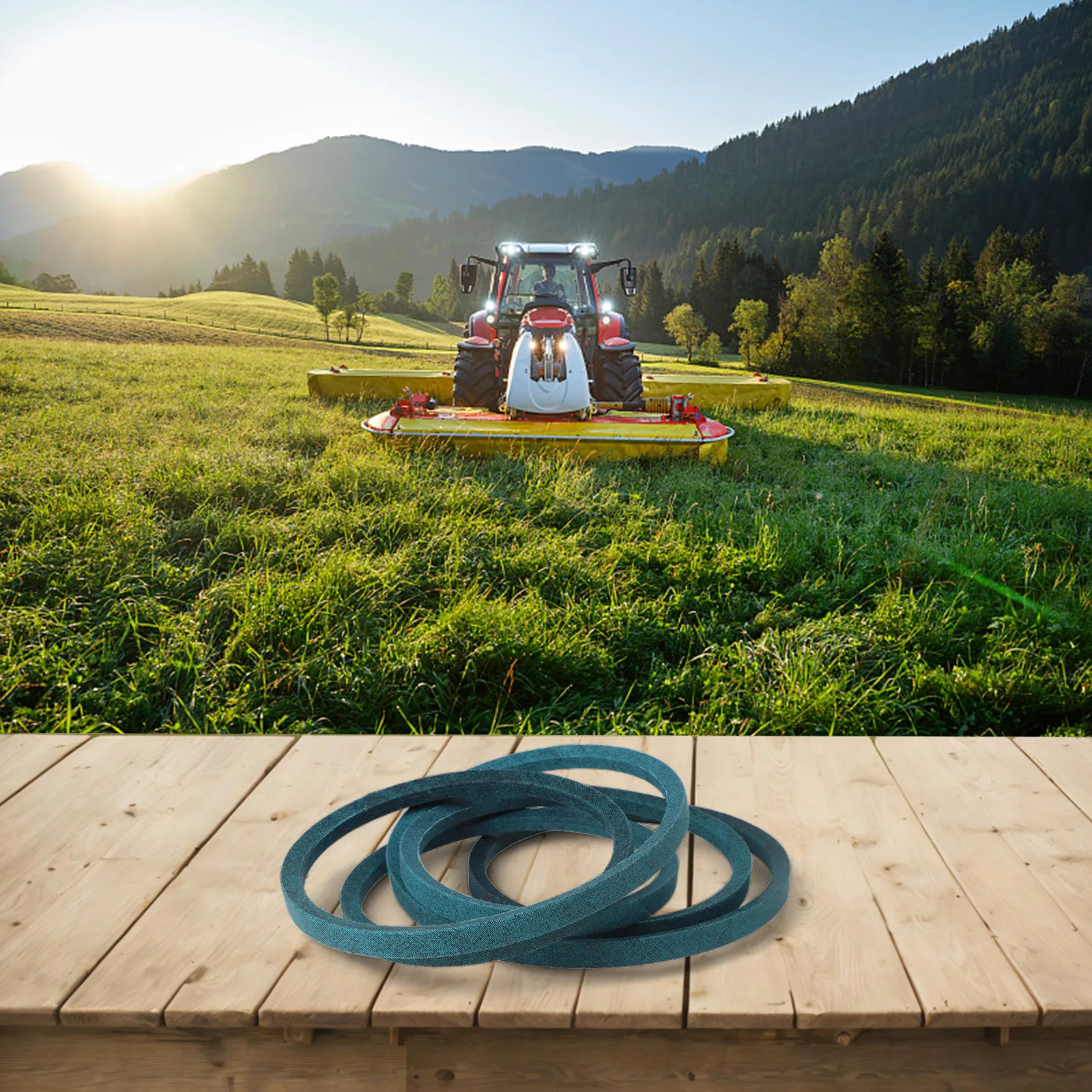 

42 Inch Mower Drive Belt Abrasion Resistant Lawn Equipment Belt 42 Inch Drive Belt Abrasion Resistant Lawn Care Routine