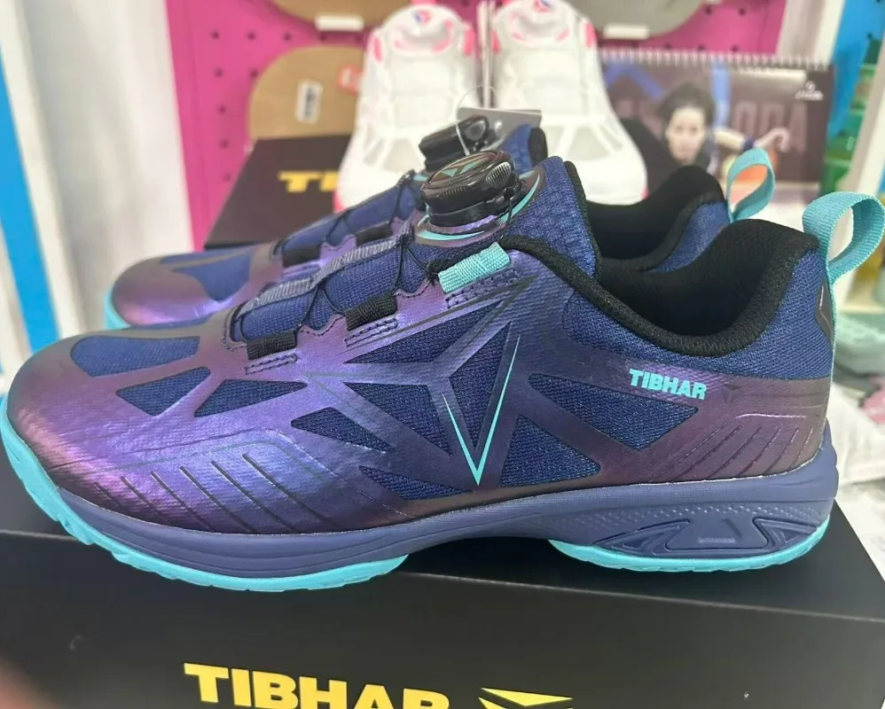 Original Brand Table Tennis Shoes Mesh Breathable Tennis Shoes Quick Lacing Indoor Court Shoes Super Light Badminton Shoe Unisex