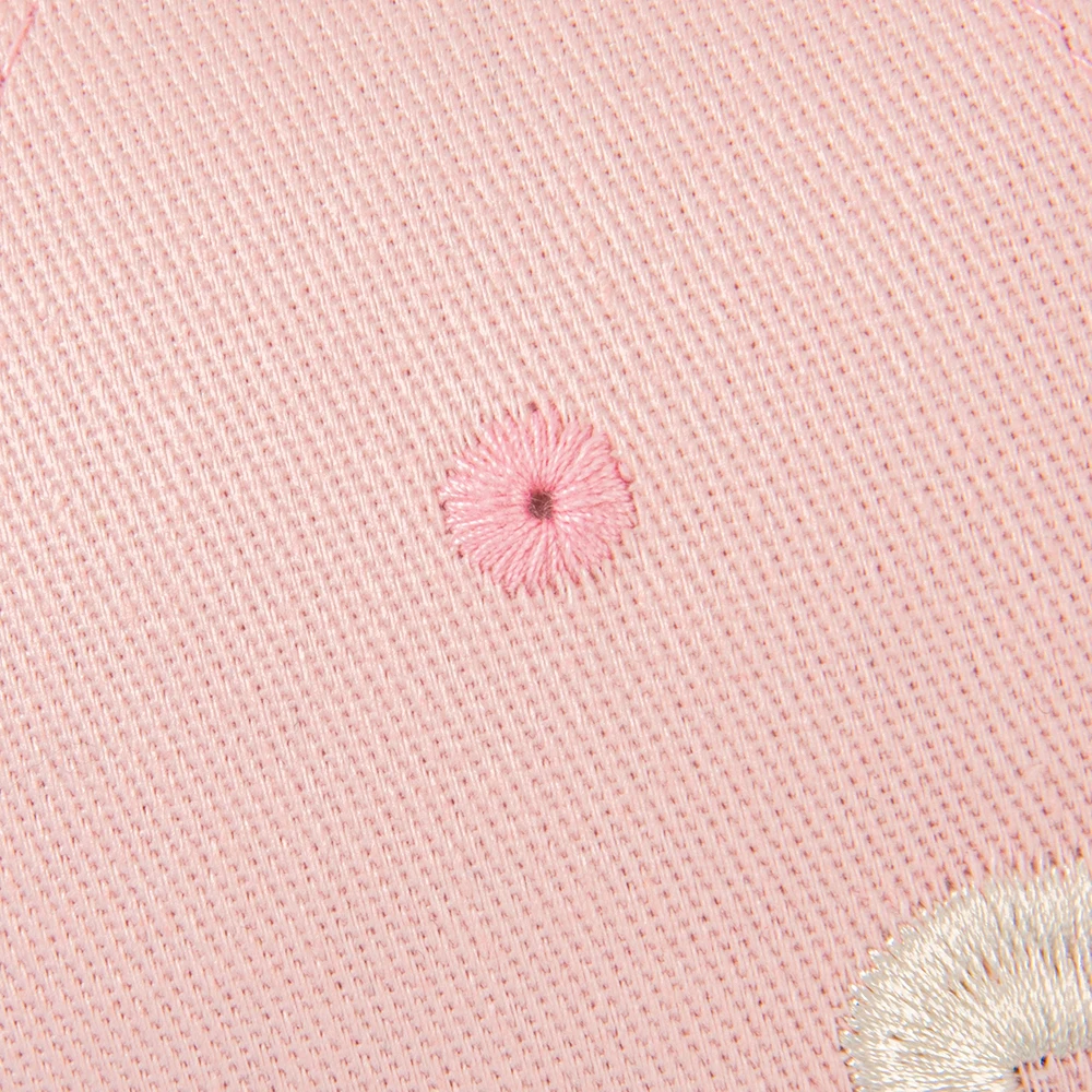 Modische Baseballkappe mit gesticktem Schleifenmuster, Sonnenschutz-Freizeit-Baseballkappe, neue trendige und hochwertige Mütze, geeignet für Damen. – Detail 13
