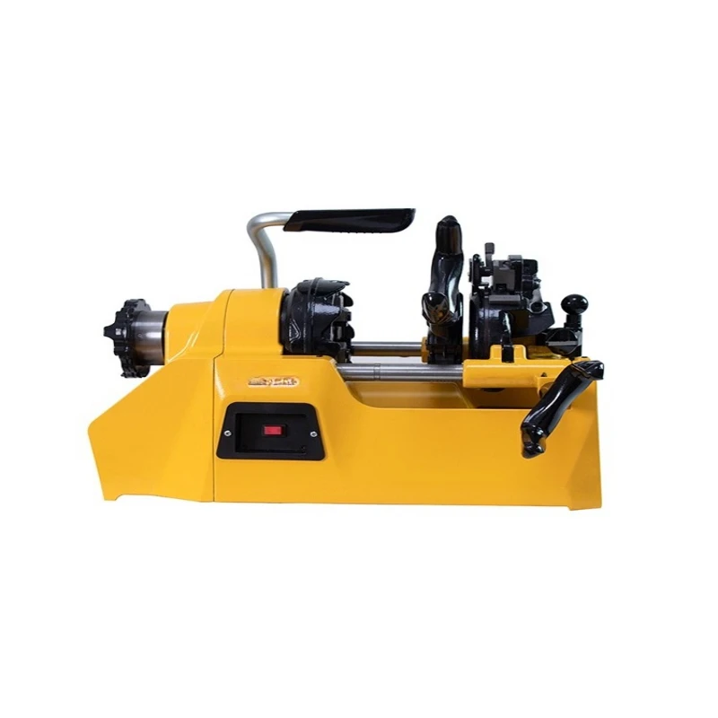 Electric threading machine 220V multi-function semi-automatic 1/2-1 inch small threading machine, anti-tube tooth opening