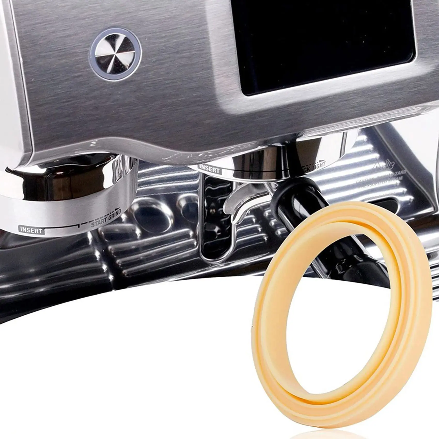 100 шт. 54 мм силиконовое паровое кольцо, уплотнение группы головки для кофемашины эспрессо, прокладка группового уплотнения-CLIM