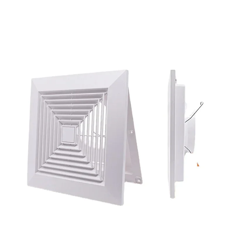 1PCS ABS Square Diffuser Air Conditioner Air Outlet Ceiling Ceiling New Air Outlet Ceiling Duct Exhaust Vent Ventilation Hood