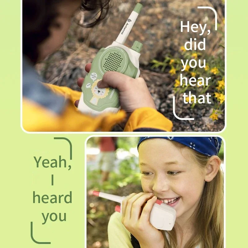 Walkie-talkie mobiele telefoon buiten schattig speelgoed kinderen ouder-kind intercom machine cartoon jongens en meisjes educatief speelgoed cadeau