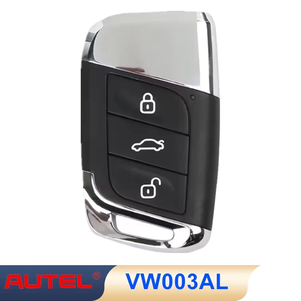 

5 Pcs/lot Atuel IKEY VW003AL Universal Smart Key 3 Buttons Autel Remote For Volkswagen