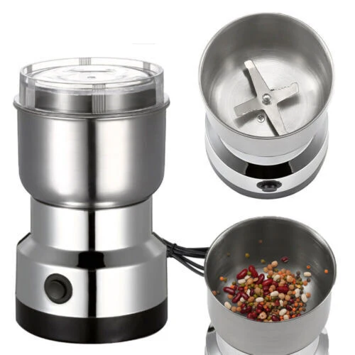 

Electric Coffee Bean Grinder Nut Seed Herb Grind Spice Crusher Mill Blender US