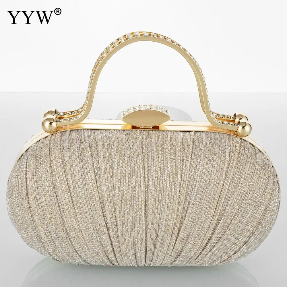 Moda diamentowy górny uchwyt damska torebka wieczorowa kopertówki brokatowe cekiny Rhinestone kobieca codzienna torebka na ślubny bal