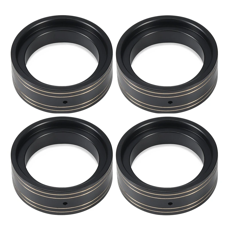 4PC 140G Brass Beadlock Wheel Rim Internal Weight Clamp Ring 9780 For TRX4M 1/18 RC Crawler Car Replacement Accessories