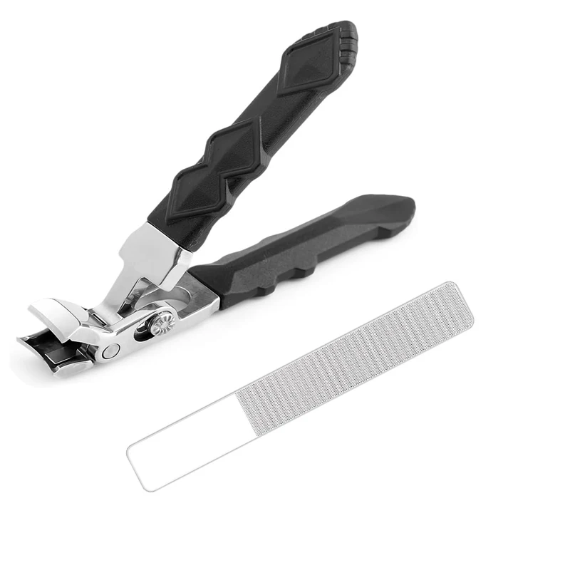 

1 шт./2 шт. локоть кусачки для ногтей портативные кусачки для ногтей из нержавеющей стали с большим отверстием и плоскими кусачками для ногтей и кусачки для ногтей