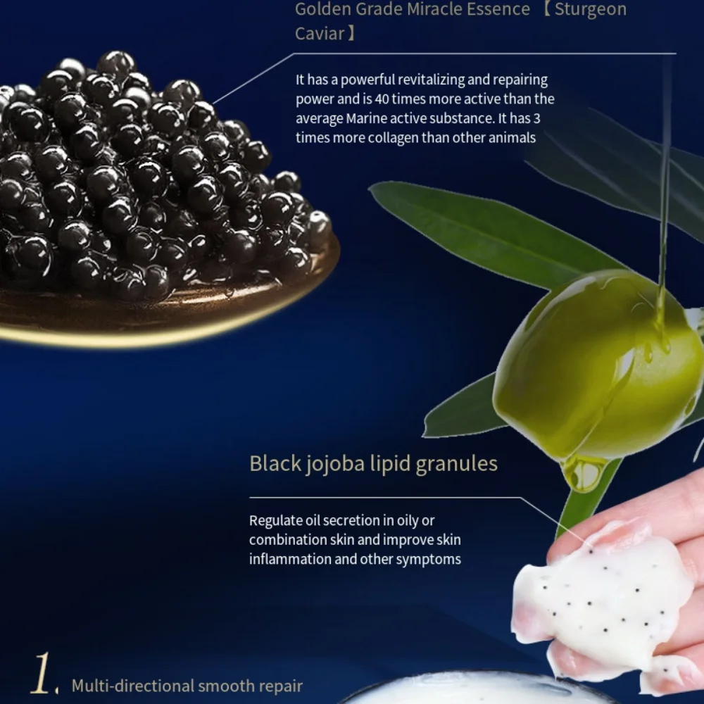 Caviar Hair Mask Repair Moisturizing Conditioner To Improve Dry Hairy and Bifurcated Hair Breaking Resistant Keratin Treatment