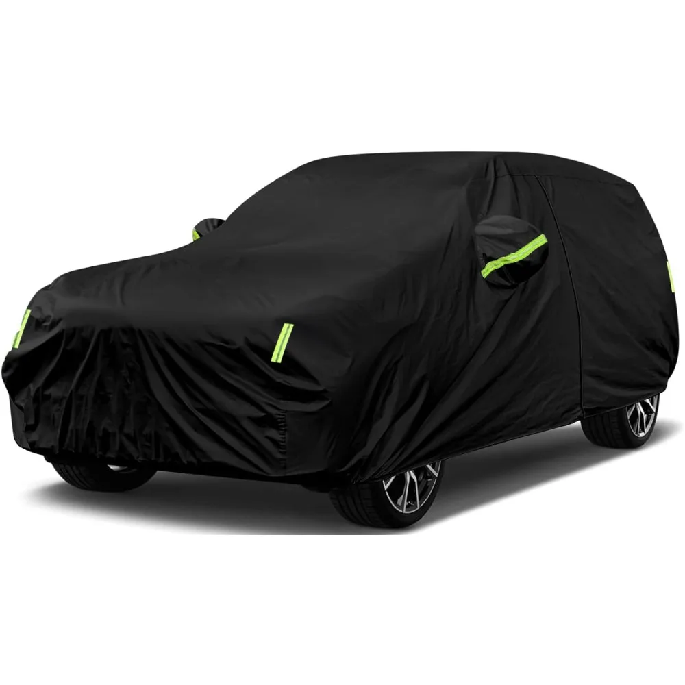 

Всепогодный сверхпрочный 7-слойный автомобильный чехол для защиты от снега, дождя, ветра и УФ-солнца.